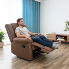Relax manuális fekvőfotel fotelágy