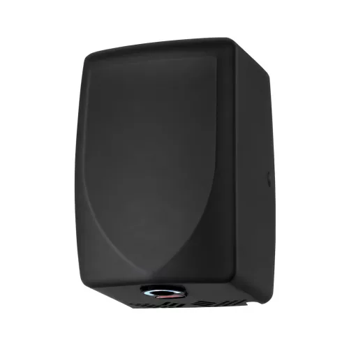 Kézszárító Mini, fekete, rozsdamentes acél 1350W