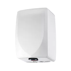 Kézszárító Mini, fehér, rozsdamentes acél 1350W