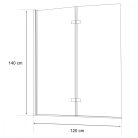 Alor 122x140 cm kádparaván