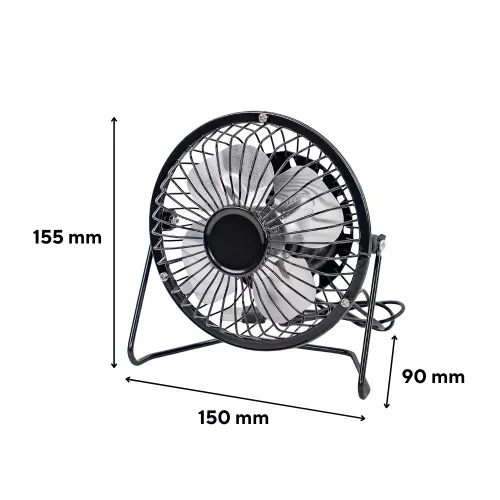 Ruen asztali usb ventilátor 5 W