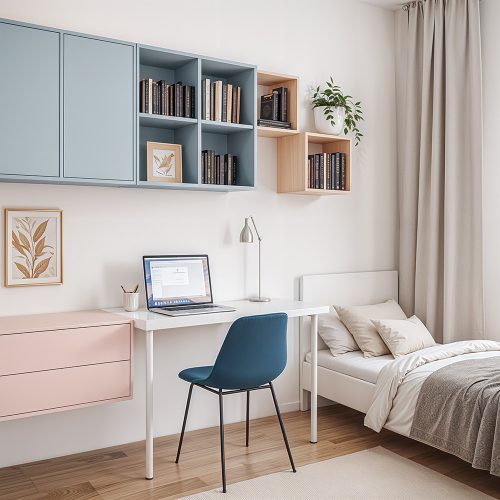 Boxie 2 fiókos fali szekrény 40x80x37 cm zöld