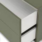 Boxie 2 fiókos fali szekrény 40x80x37 cm zöld