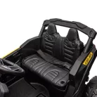 Elektromos gyerek buggy Can-Am Maverick 4x4 sárga 2 személyes