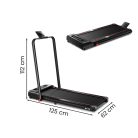 Futópad Led kijelzővel Movea Max 110 kg, 2 LE, 10,8 Km/h