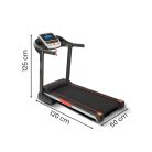 Futópad Led kijelzővel Runova Max 120 kg, 2,5 LE, 15 Km/h, dőlésszög 0-15%