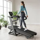 Futópad Led kijelzővel Bluetooth okosfunkció, Velox Ultra Max 150 kg, 3 LE, 18,8 Km/h, dőlésszög -6-32%