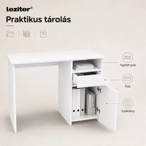 Family Pro íróasztal szett Tivo forgószékkel