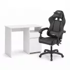 Family Pro íróasztal szett Raven gamer forgószékkel