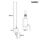 Wifi-s fűtőpatron törölközőszárító radiátorhoz digitális hőfokszabályozóval 800W fekete