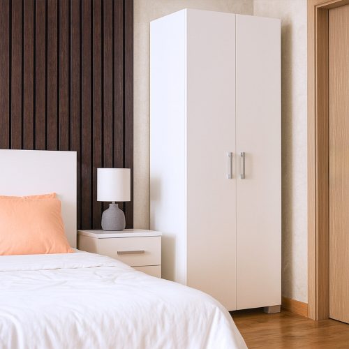 Family ruhásszekrény 74x182 cm fehér