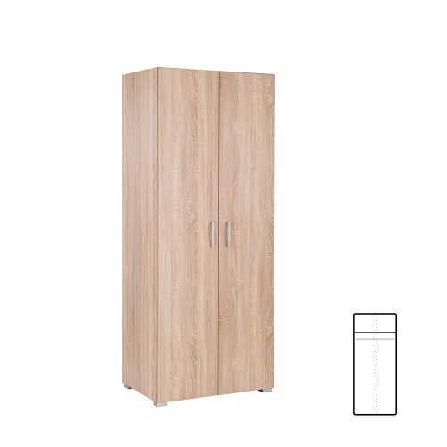 Family ruhásszekrény 74x182 cm sonoma tölgy