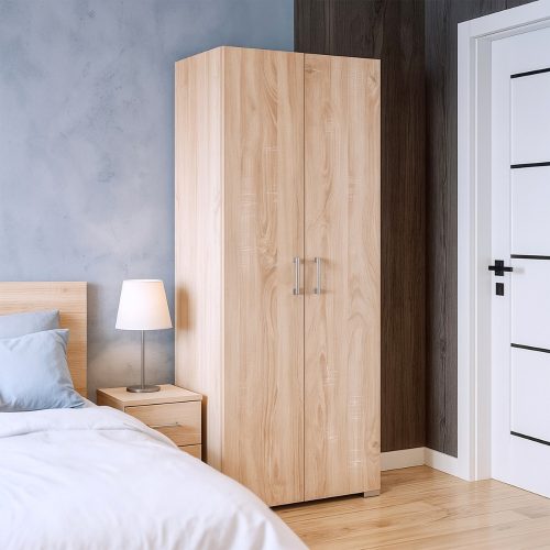 Family ruhásszekrény 74x182 cm sonoma tölgy