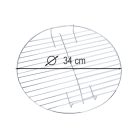 Grillrács kerek 34 cm