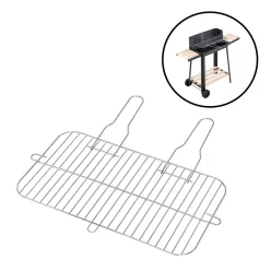 Grillrács szögletes 53,5x28 cm
