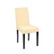 Kelly bőr étkezőszék bézs színben