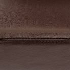 Kelly bőr étkezőszék barna színben