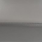 Kelly bőr étkezőszék szürke színben