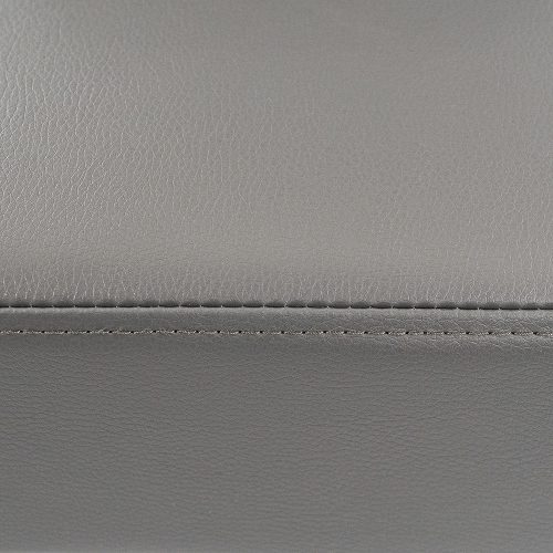 Kelly bőr étkezőszék szürke színben