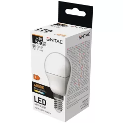 Entac LED Mini Globe E14 6.5W NW 4000K