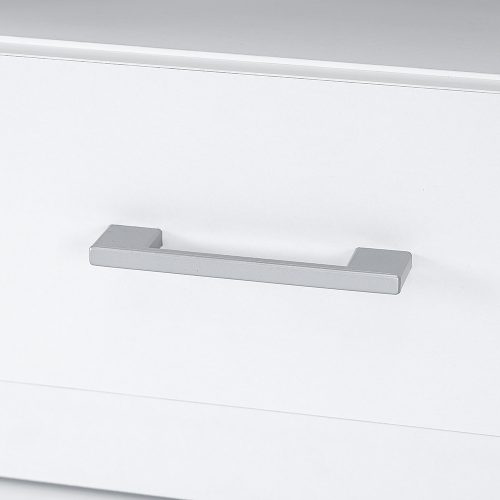 Miami éjjeliszekrény 1 fiókos 40x40 cm fehér-fehér