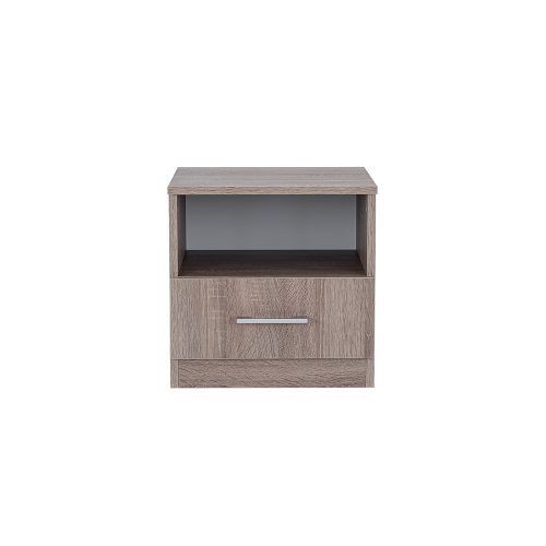 Miami éjjeliszekrény 1 fiókos 40x40 cm yorki tölgy-yorki tölgy
