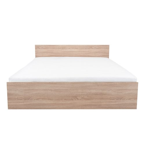 Miami franciaágy ágyneműtartó nélkül 180x200 cm sonoma tölgy-sonoma tölgy
