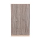 Miami gardróbszekrény 120x205 cm yorki tölgy-sonoma tölgy