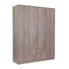 Miami gardróbszekrény 160x205 cm yorki tölgy-yorki tölgy