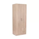 Miami gardróbszekrény 80x205 cm sonoma tölgy-sonoma tölgy