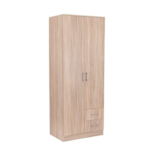 Miami gardróbszekrény 80x205 cm sonoma tölgy-sonoma tölgy