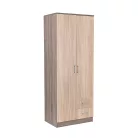 Miami gardróbszekrény 80x205 cm sonoma tölgy-yorki tölgy