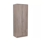 Miami gardróbszekrény 80x205 cm yorki tölgy-yorki tölgy