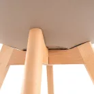 Silla 150 6+1 étkező garnitúra fekete-bézs