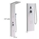 Malaga White hidromasszázs zuhanypanel