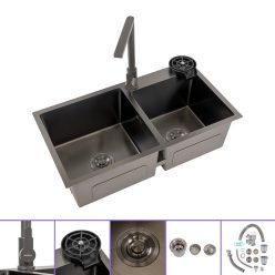 Meria II rozsdamentes mosogató