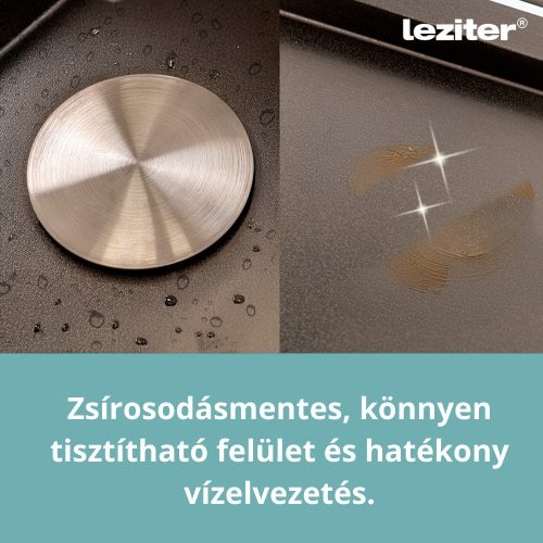 Meria II rozsdamentes mosogató