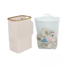 Wäschekorb 100 l beige 44 x 33 x 67 cm
