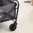 Összecsukható standard kerti strandkocsi szürke