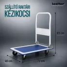 Szállító raktári kézikocsi 150 Kg