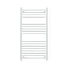 Egyenes törölközőszárító radiátor 1000x500 mm fehér