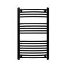 Íves törölközőszárító radiátor 1000x600 mm fekete