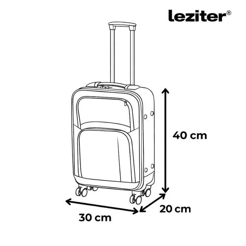 TraveLux Light XI gurulós bőrönd szett