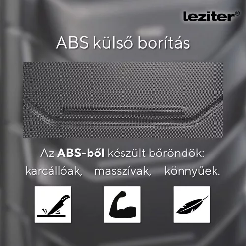 TraveLux Max III gurulós bőrönd szett