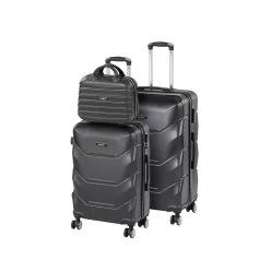 TraveLux Max X gurulós bőrönd szett