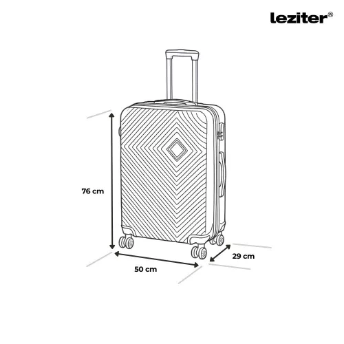 TraveLux Pro XVII gurulós bőrönd szett