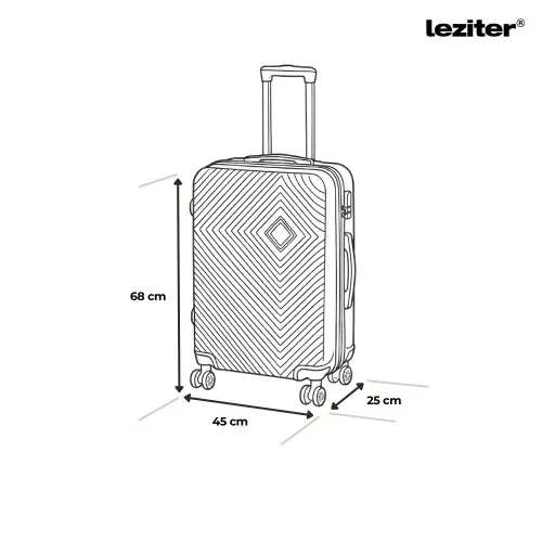 TraveLux Pro XVII gurulós bőrönd szett