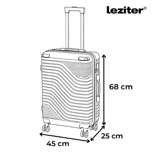 TraveLux Urban XX gurulós bőrönd szett