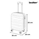 TraveLux Voyager IX gurulós bőrönd szett
