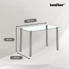 Velon 4+1 étkező garnitúra fehér-fehér